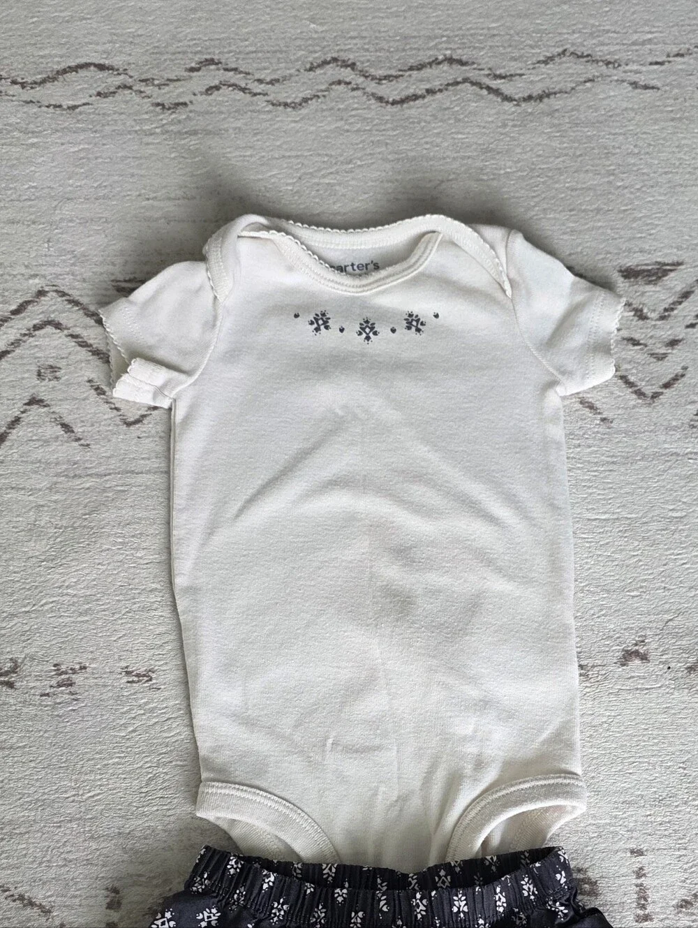 Carters 3 Piece Boho Baby Girl Outfit Size 3-6m